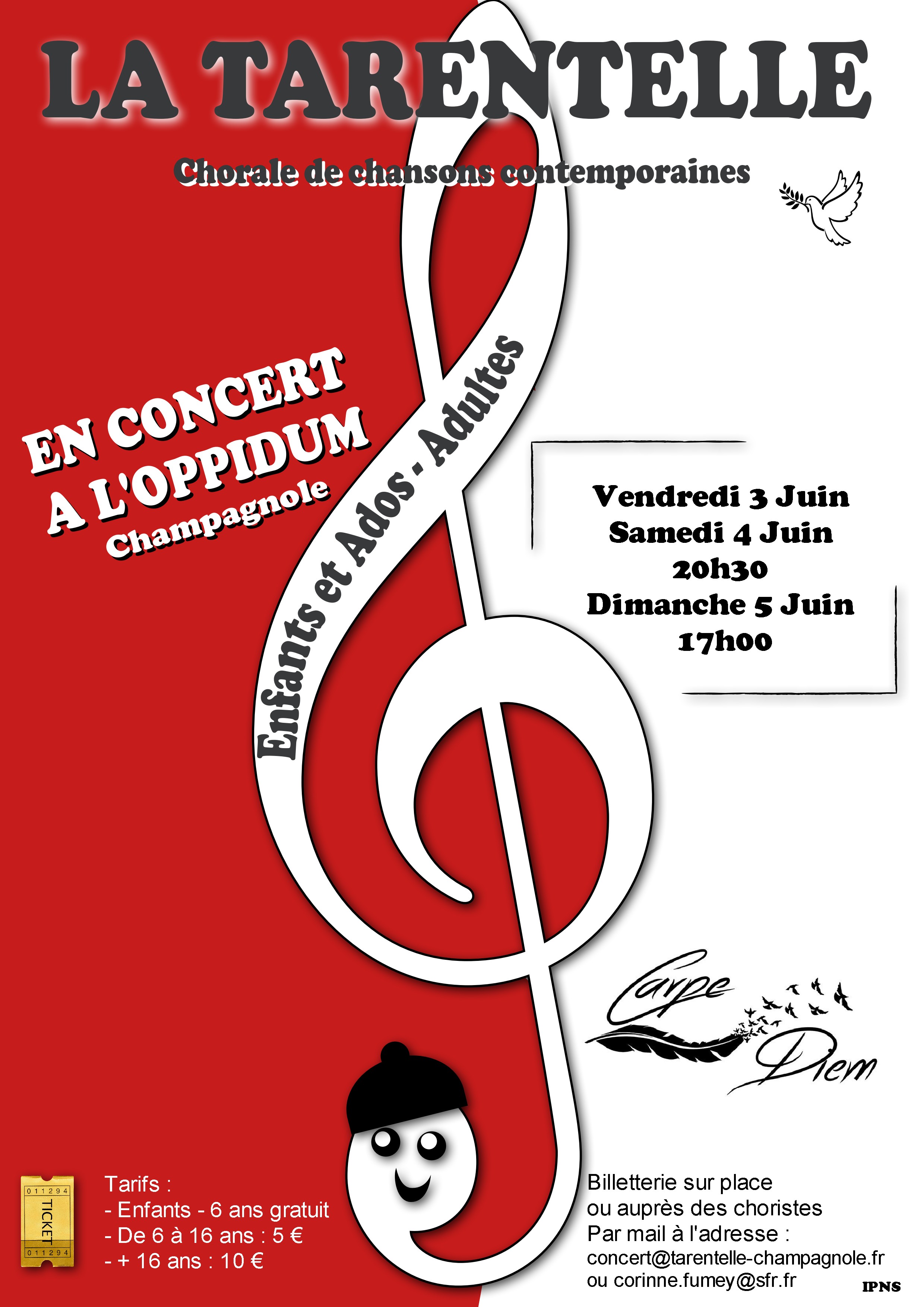 affiche du concert 2022