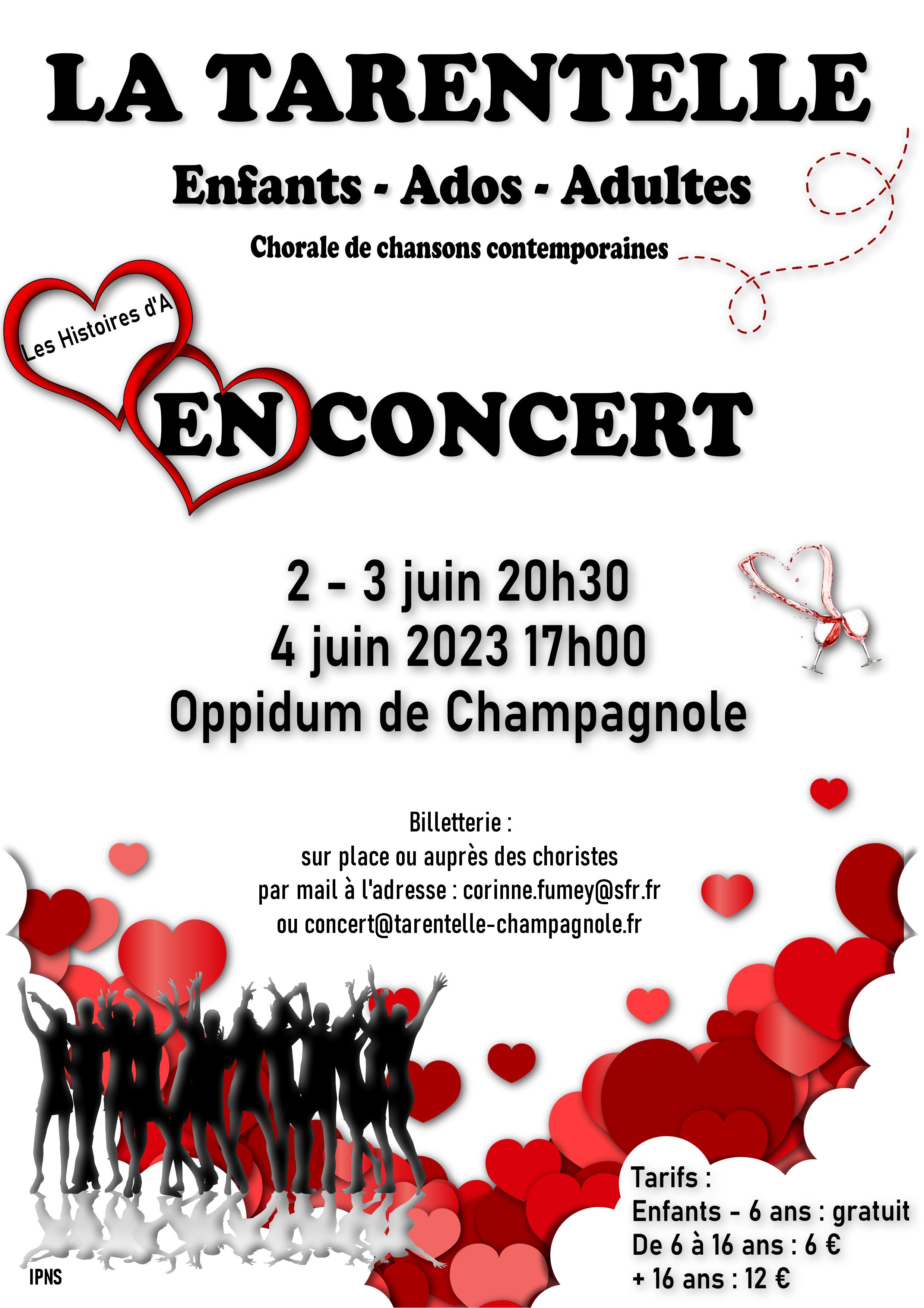 affiche du concert 2023