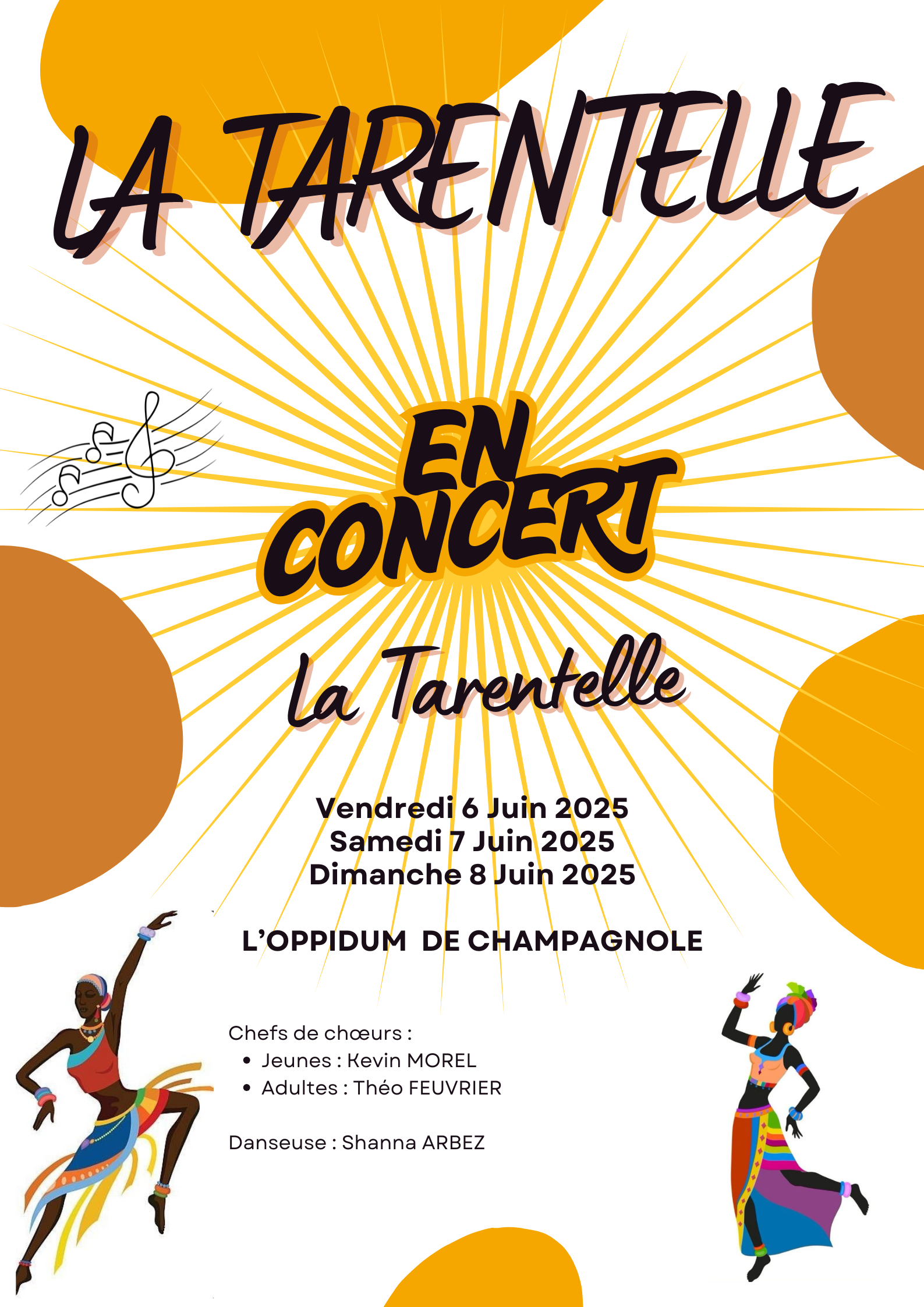 affiche du concert 2025