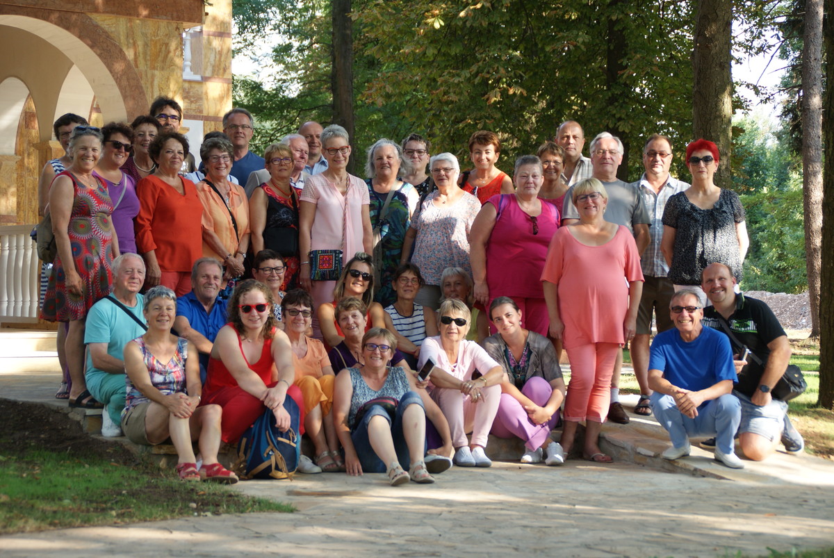 photo de groupe avec Slobodan