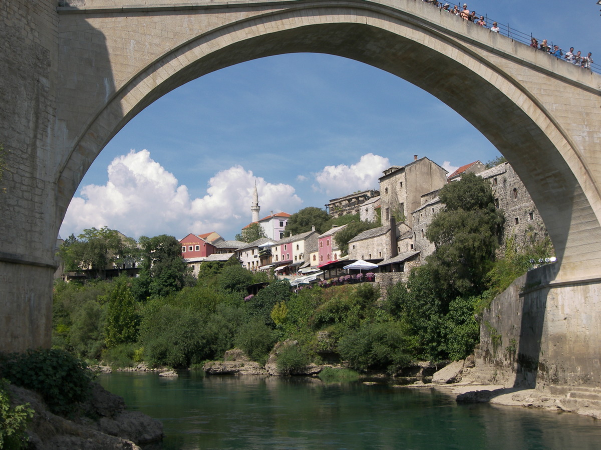 photo du pont de Mostar